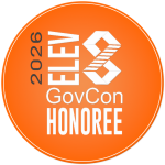 OrangeSlices Elev8 GovCon 2026 Badge